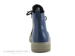 Karyoka TESS Ocean - Feuilles Multicolores - Boots Femme Cuir Bleu -Marco Tozzi Shop cd24607c73b9e66c561f35ea11d5d5ef img 4435.jpg 176959