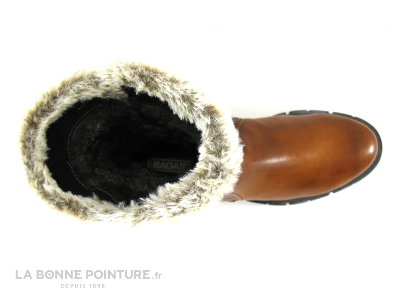 Bagatt FIONA D31-A9650-4100 Cognac - Bottine Femme Cuir Marron 8 Bagatt FIONA D31-A9650-4100 Cognac - Bottine Femme Cuir Marron – Image 6