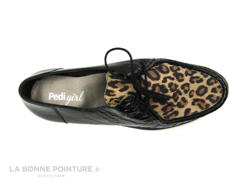 Pedi Girl GOFIQUE Noir Leopard Camel - Chaussure Basse Femme 8 Pedi Girl GOFIQUE Noir Leopard Camel - Chaussure Basse Femme – Image 6