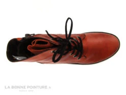 Karyoka Detil 525 Brique Boots Femme Rouges Lacets Zip -Marco Tozzi Shop cd24607c73b9e66c561f35ea11d5d5ef img 4920.jpg 153359