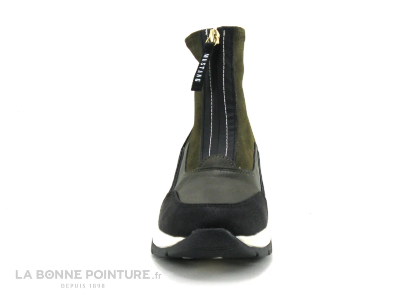 Mustang 1438 501 770 Militaire - Bottine Kaki Femme 4 Mustang 1438 501 770 Militaire - Bottine Kaki Femme – Image 2