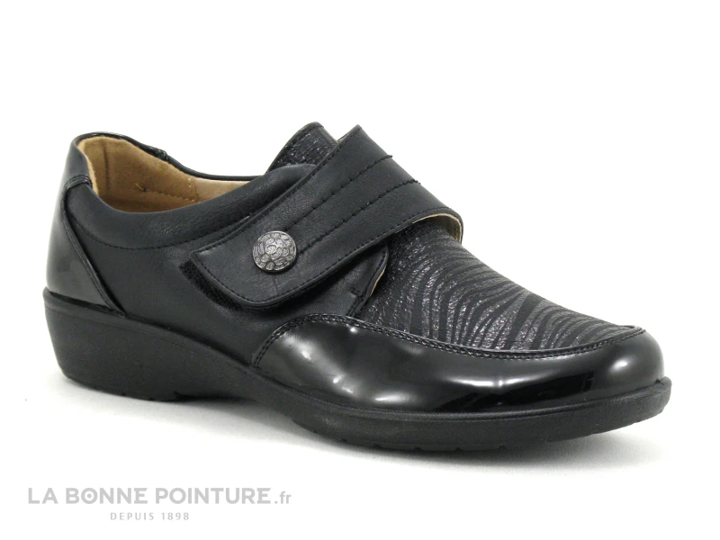 Sweet R CENTAINE Noir - Chaussure Basse Femme Avec Scratch 3 Sweet R CENTAINE Noir - Chaussure Basse Femme Avec Scratch