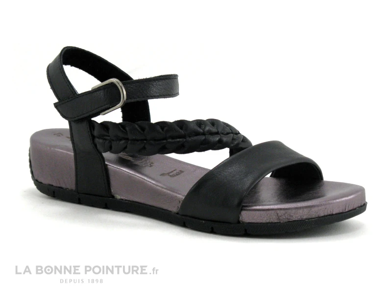 Tamaris 1-28232-22 Black Comb - Sandale Femme 3 Tamaris 1-28232-22 Black Comb - Sandale Femme