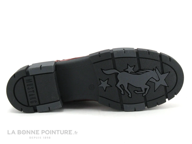 Mustang 1443 502 5 - Bottine Rouge Femme 9 Mustang 1443 502 5 - Bottine Rouge Femme – Image 7