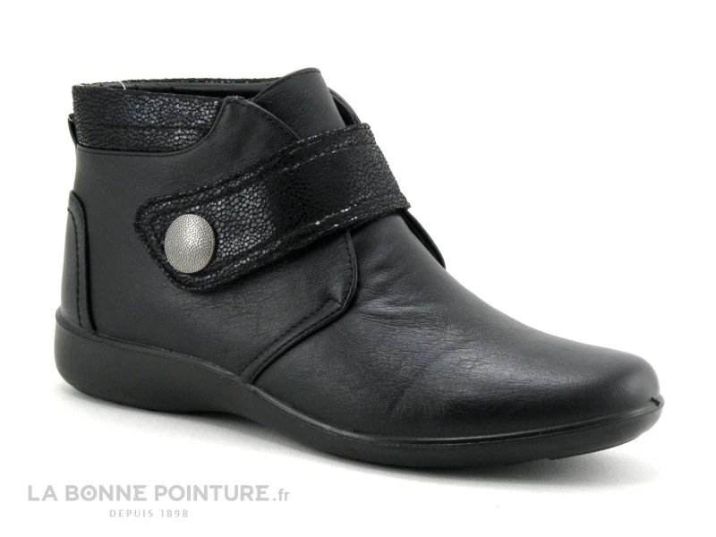 Sweet R CETIS Noir - Chaussure Montante Femme Avec Scratch 3 Sweet R CETIS Noir - Chaussure Montante Femme Avec Scratch