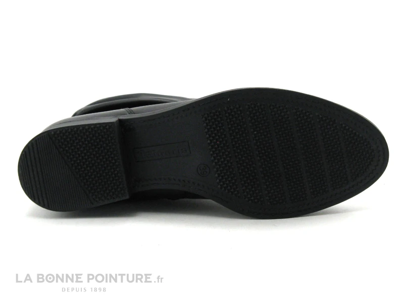 Tamaris Black 1-25055-25 Bottines Noires Plissees A Zip 8 Tamaris Black 1-25055-25 Bottines Noires Plissees A Zip – Image 7