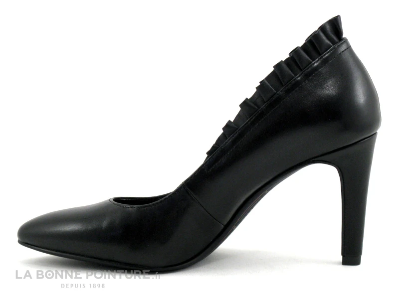 Tamaris 1-22441-21 - Noir - Fronces - Escarpin Talon Haut 5 Tamaris 1-22441-21 - Noir - Fronces - Escarpin Talon Haut – Image 3