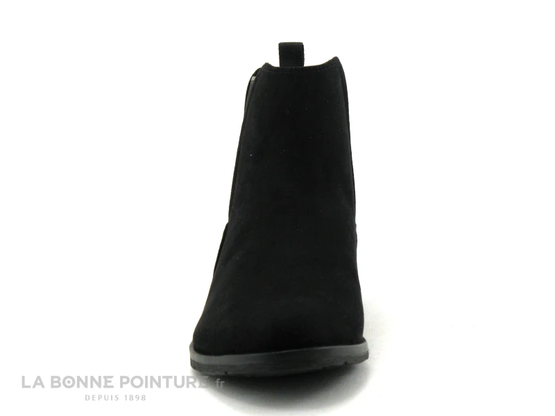 Marco Tozzi 2-25321-35 Black Uni - Boots Velours Noir 4 Marco Tozzi 2-25321-35 Black Uni - Boots Velours Noir – Image 2