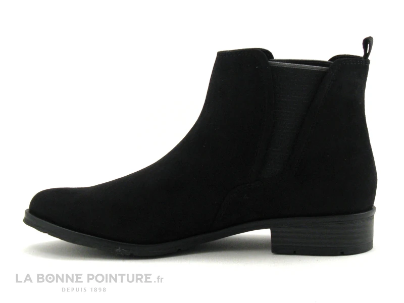 Marco Tozzi 2-25321-35 Black Uni - Boots Velours Noir 5 Marco Tozzi 2-25321-35 Black Uni - Boots Velours Noir – Image 3