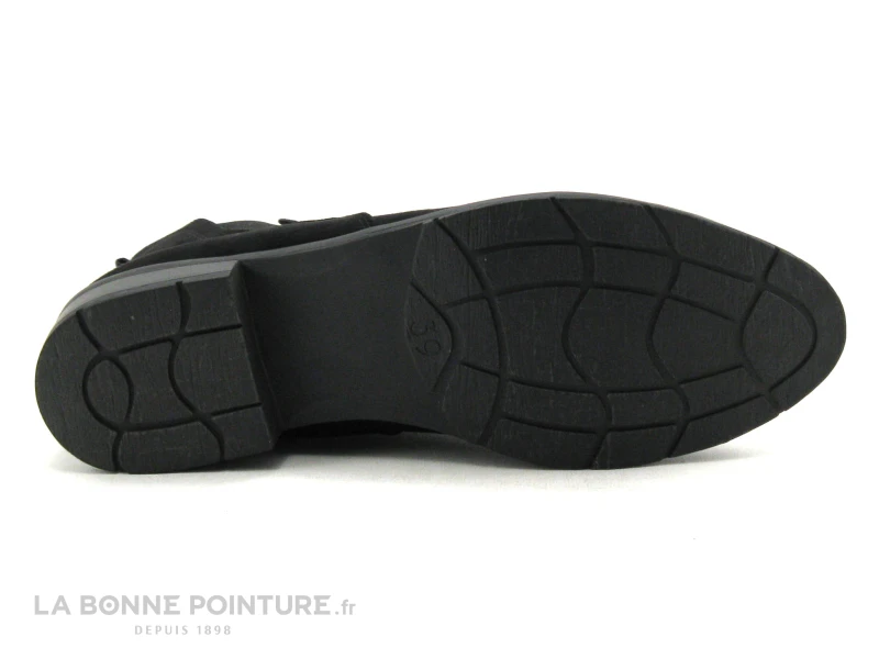 Marco Tozzi 2-25321-35 Black Uni - Boots Velours Noir 9 Marco Tozzi 2-25321-35 Black Uni - Boots Velours Noir – Image 7