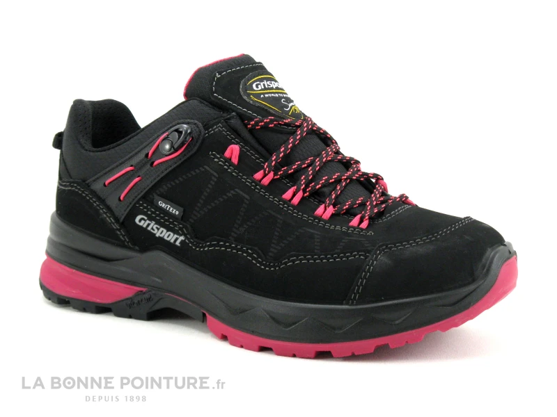 Grisport 14901N13G Noir Rose - Basket Rando Et Trekking Femme 3 Grisport 14901N13G Noir Rose - Basket Rando Et Trekking Femme