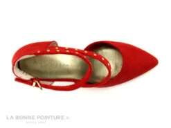 Marco Tozzi 2-24407-20 Red - Escarpin Pointu Rouge - Talon Haut - Bride Cloutee -Marco Tozzi Shop cd24607c73b9e66c561f35ea11d5d5ef img 6227.jpg 179171