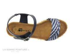 Morans TIRANA - Marine - Argent - Nu-pieds Talon Compense -Marco Tozzi Shop cd24607c73b9e66c561f35ea11d5d5ef img 6321.jpg 179287