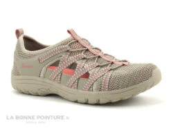 Skechers Reggae Fest 2-0 Happy Getaway Beige Rose - Chaussure Aeree F