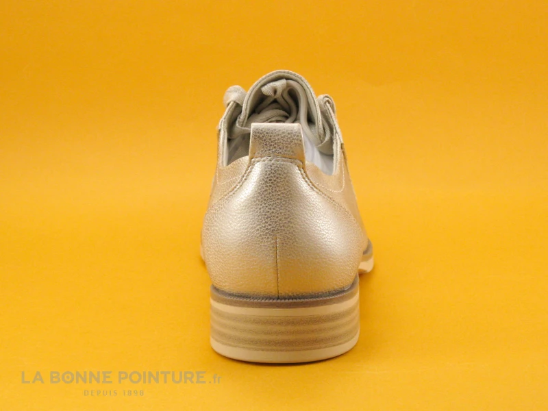 Tamaris 1-23204-20 Light Gold - Derby Femme Metallise 6 Tamaris 1-23204-20 Light Gold - Derby Femme Metallise – Image 4