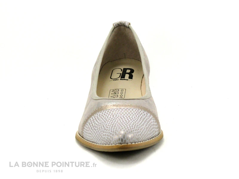 Geo Reino PORAT Nikel - Escarpin Pointu Cui Gris 4 Geo Reino PORAT Nikel - Escarpin Pointu Cui Gris – Image 2