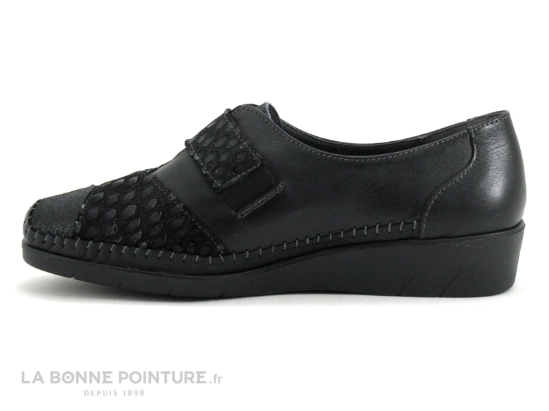 3 Points De Suspension KIAPUR 18382 Noir - Chaussure Velcro 5 3 Points De Suspension KIAPUR 18382 Noir - Chaussure Velcro – Image 3