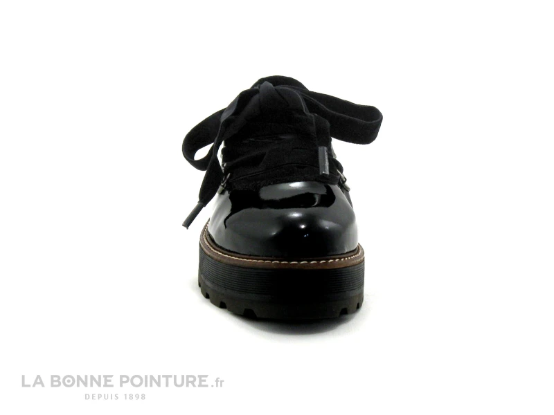 Folies POUM - Noir Verni - Chaussure Basse Femme 4 Folies POUM - Noir Verni - Chaussure Basse Femme – Image 2