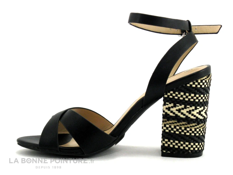 The Divine Factory QL3642 Noir - Sandale - Talon Haut Tresse 4 The Divine Factory QL3642 Noir - Sandale - Talon Haut Tresse – Image 2