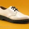 Dr. Martens Dr Martens 1461 White Patent Lamper - Chaussure Basse Blanc Verni -Marco Tozzi Shop cd24607c73b9e66c561f35ea11d5d5ef img 6882.jpg 155563