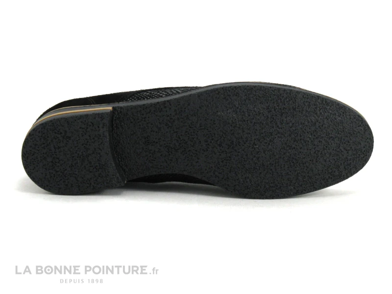 Morans VIALA Noir - Pois Argent - Chaussure Derby Femme 9 Morans VIALA Noir - Pois Argent - Chaussure Derby Femme – Image 7