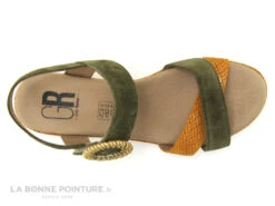 Geo Reino MAGNABE Kaki Orange - Sandale Femme -Marco Tozzi Shop cd24607c73b9e66c561f35ea11d5d5ef img 7100.jpg 168175