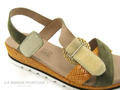 Geo Reino MAGNABE Kaki Orange - Sandale Femme -Marco Tozzi Shop cd24607c73b9e66c561f35ea11d5d5ef img 7101.jpg 168178