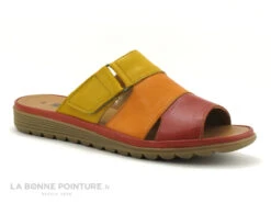 Morans FAFILE Brique Rouge - Orange - Jaune - Mule Reglable -Marco Tozzi Shop cd24607c73b9e66c561f35ea11d5d5ef img 7196.jpg 156095