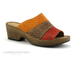 Pedi Girl YVAIR Rouge Safran - Mule Femme Petit Talon -Marco Tozzi Shop cd24607c73b9e66c561f35ea11d5d5ef img 7235.jpg 180231