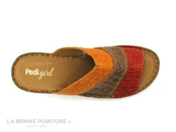 Pedi Girl YVAIR Rouge Safran - Mule Femme Petit Talon -Marco Tozzi Shop cd24607c73b9e66c561f35ea11d5d5ef img 7240.jpg 180230