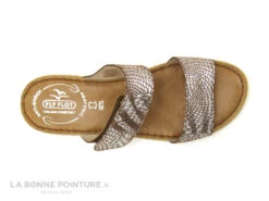 Fly Flot FUBBU Marron Argent Ecailles - Mule Femme Avec Velcro -Marco Tozzi Shop cd24607c73b9e66c561f35ea11d5d5ef img 7514.jpg 156456