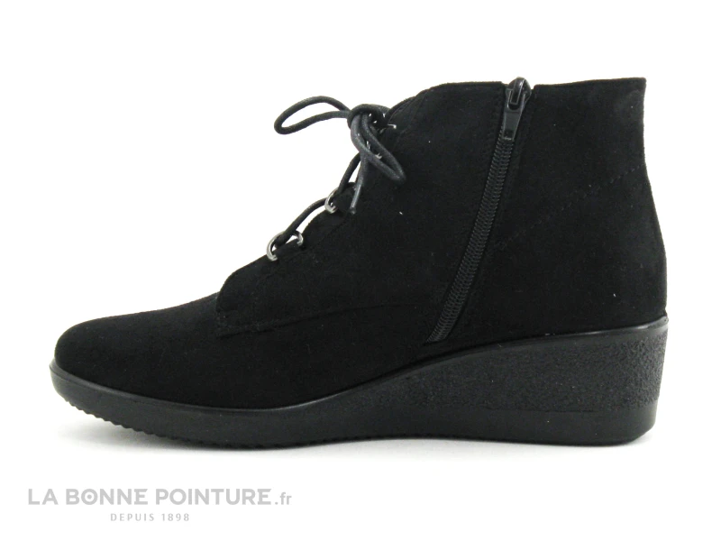 Sweet R CODI Noir - Chaussure Compensee Femme 5 Sweet R CODI Noir - Chaussure Compensee Femme – Image 3