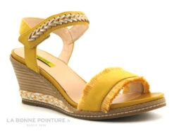 Fugitive ISILY Soft Yellow - Nu-pieds Jaune