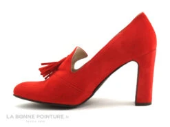 Caty Kivala - LISA Velours Rouge - Pompons - Escarpin Talon Haut 11 Caty Kivala - LISA Velours Rouge - Pompons - Escarpin Talon Haut -Marco Tozzi Shop cd24607c73b9e66c561f35ea11d5d5ef img 7873.jpg 114931