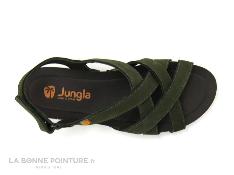 Jungla 7999 Forest Prado - Sandale Femme En Cuir Vert 8 Jungla 7999 Forest Prado - Sandale Femme En Cuir Vert – Image 6