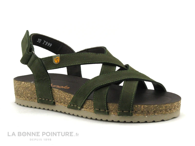 Jungla 7999 Forest Prado - Sandale Femme En Cuir Vert 7 Jungla 7999 Forest Prado - Sandale Femme En Cuir Vert – Image 5