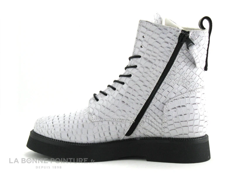 Mjus 565213-501-6001 Bottine Blanche Femme 5 Mjus 565213-501-6001 Bottine Blanche Femme – Image 3