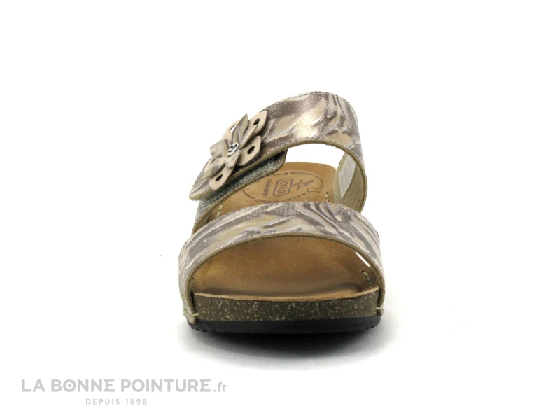 Fly Flot FIZINE Beige - Mule Femme Reglable Avec Scratch 4 Fly Flot FIZINE Beige - Mule Femme Reglable Avec Scratch – Image 2