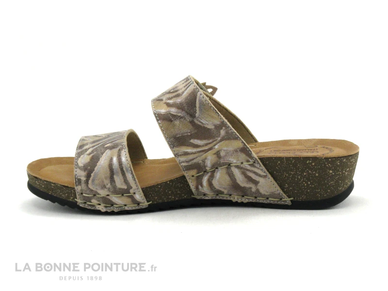 Fly Flot FIZINE Beige - Mule Femme Reglable Avec Scratch 5 Fly Flot FIZINE Beige - Mule Femme Reglable Avec Scratch – Image 3