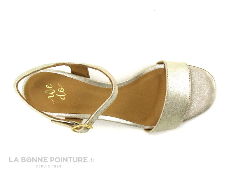 We Do 44021FB Platine - Sandale Femme Talon Carre 8 We Do 44021FB Platine - Sandale Femme Talon Carre – Image 6