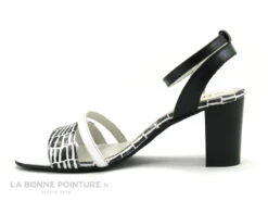 DE CI De La - VULPIN - Noir Blanc Croco - Sandale Talon Haut 11 DE CI De La - VULPIN - Noir Blanc Croco - Sandale Talon Haut -Marco Tozzi Shop cd24607c73b9e66c561f35ea11d5d5ef img 8342.jpg 158064