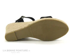 Tamaris 1-28300-20 Black - Nu-pieds Talon Compense En Toile Noire -Marco Tozzi Shop cd24607c73b9e66c561f35ea11d5d5ef img 8414.jpg 181968