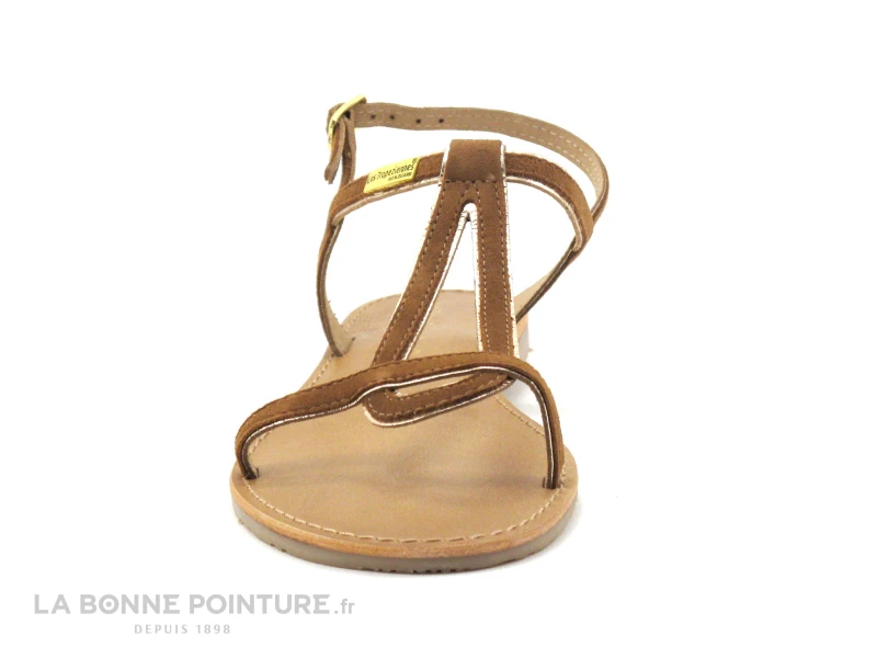 Tropeziennes HABUC Tan - 23198 - Sandale Plate Bride Salome 4 Tropeziennes HABUC Tan - 23198 - Sandale Plate Bride Salome – Image 2