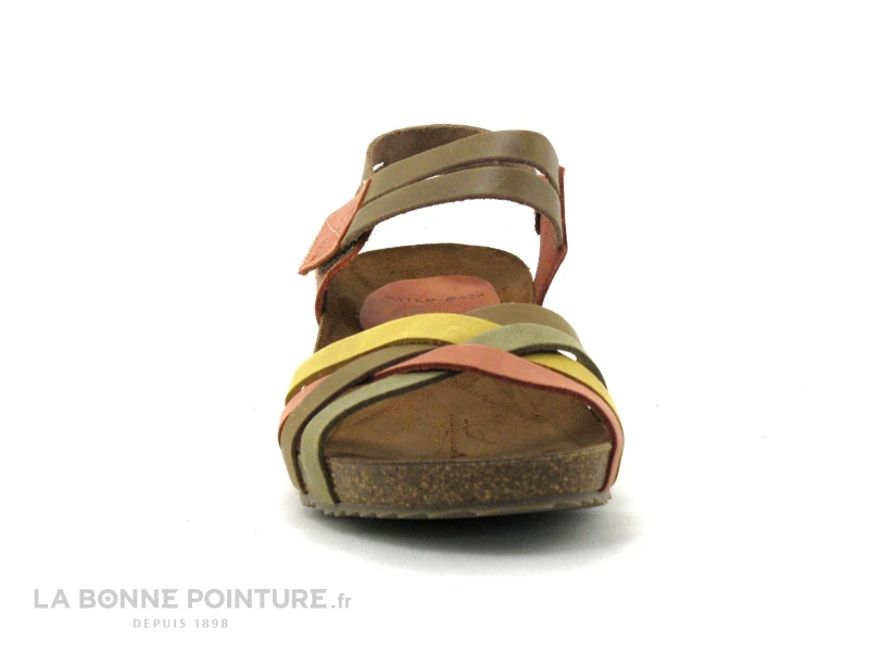 Inter Bios 5338 Multi Marron - Sandale Cuir Femme 4 Inter Bios 5338 Multi Marron - Sandale Cuir Femme – Image 2