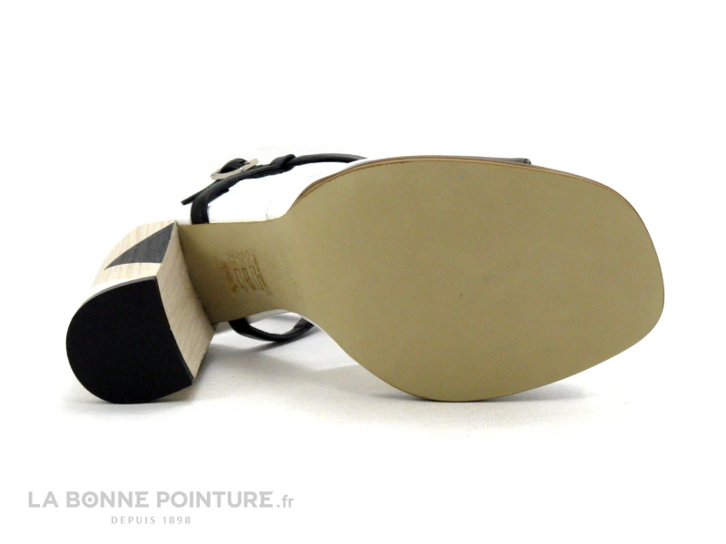 Adige ALSAF F100 Capri Nero Bianco - Sandale Talon 9 Adige ALSAF F100 Capri Nero Bianco - Sandale Talon – Image 7