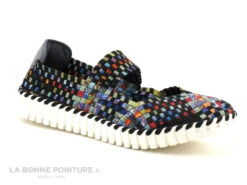 Rock Spring ALEGRA Noir Multicolore - Ballerine Elastique -Marco Tozzi Shop cd24607c73b9e66c561f35ea11d5d5ef img 8596.jpg 182149