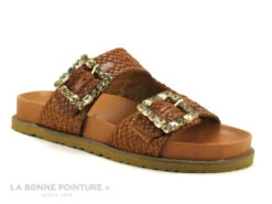 Elue Par Nous NECOSSER Camel - Mule Femme Marron