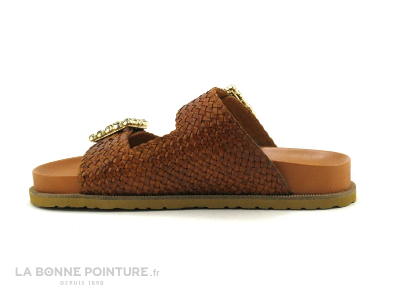 Elue Par Nous NECOSSER Camel - Mule Femme Marron 4 Elue Par Nous NECOSSER Camel - Mule Femme Marron – Image 2