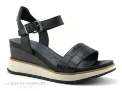 Tamaris 1-28015-28 Black - Sandale Compensee - Cuir Noir 13 Tamaris 1-28015-28 Black - Sandale Compensee - Cuir Noir -Marco Tozzi Shop cd24607c73b9e66c561f35ea11d5d5ef img 8971.jpg 170380