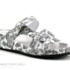 Pedi Girl XANT DB CQ Gris - Mule Confort - Semelle Compensee